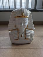 Egyptisch borstbeeld porselein, Verzamelen, Beelden en Beeldjes, Zo goed als nieuw, Mens, Ophalen
