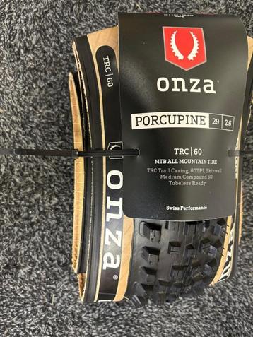 Onza Porcupine TRC MTB Folding Tire - 29x2.60 Inches - black