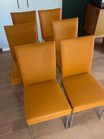 stoelen, Huis en Inrichting, Ophalen, Gebruikt, Overige kleuren, Leer