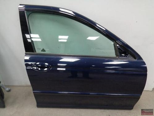 Deur rechts voor X-Type donker blauw, Auto-onderdelen, Carrosserie, Deur, Jaguar, Voor, Rechts, Gebruikt, Ophalen of Verzenden