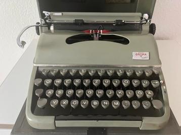 Machine à écrire Groma Model T complète de 1954