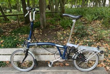 Brompton vouwfiets M6R - tempest blue beschikbaar voor biedingen