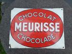 Assiette en émail au chocolat Chocolat Meurisse, Collections, Marques & Objets publicitaires, Enlèvement, Utilisé