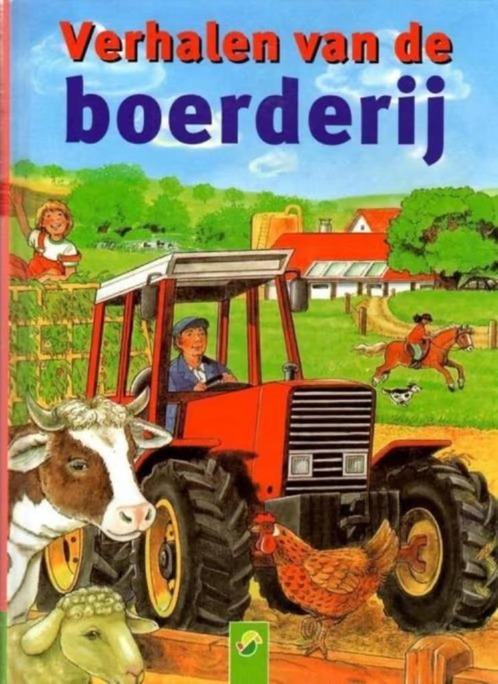 Verhalen van de boerderij / 4 in een boek, Boeken, Kinderboeken | Jeugd | onder 10 jaar, Zo goed als nieuw, Ophalen of Verzenden