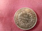 pièces de 10 francs français, Frankrijk, Zilver, Ophalen of Verzenden, Losse munt
