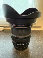 Canon EF-S 10-22mm f/3.5-4.5 USM lens + zonnekap, Ophalen, Gebruikt, Groothoeklens, Zoom