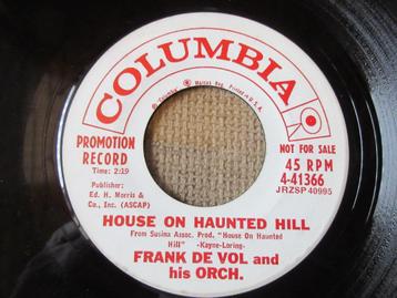 Frank De Vol en zijn orkest - House On Haunted Hill Promo beschikbaar voor biedingen
