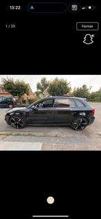 Audi A3 S-line, Automaat, Zwart, Leder, Berline