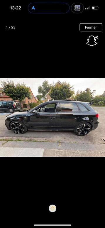 Audi A3 S Line, Autos, Cuir, Achat, Euro 6, Carnet d'entretien
