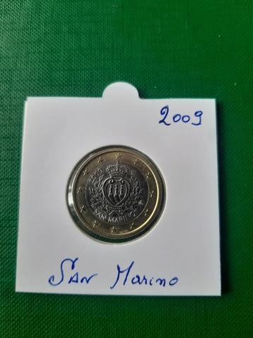 San marino 1€ 2009 Neuve UNC