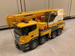 Bruder 03570 Scania vrachtwagen met Liebherr hijskraan, Kinderen en Baby's, Speelgoed |Speelgoedvoertuigen, Ophalen, Gebruikt
