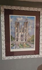 Magnifique cadre de la cathédrale Saint-Michel Bruxelles, Enlèvement