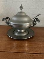 Tinnen soepterrine, Enlèvement