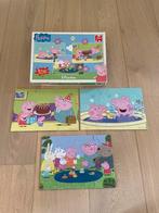 3 puzzels Peppa Pig, Enfants & Bébés, Jouets | Puzzles pour enfants, Comme neuf, Moins de 10 pièces, Enlèvement ou Envoi, 2 à 4 ans