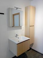 Badkamermeubel met 1 wasbak, Huis en Inrichting, Spiegelkast, Zo goed als nieuw, Ophalen