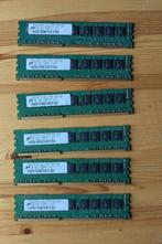 Lot 6x 1GB DDR3 ECC Micron MT9JSF12872AZ-1G4F1 Pour MacPro, Computers en Software, RAM geheugen, Gebruikt, Server, DDR3, Ophalen of Verzenden