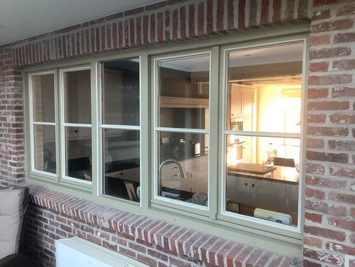 Te koop ramen en deuren, Doe-het-zelf en Bouw, Raamkozijnen en Schuifdeuren, Hout, Ophalen