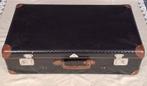 Magnifique grande ancienne valise vintage en carton, Ophalen
