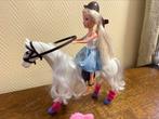 Pony maakt geluid met pop en accessoires, Kinderen en Baby's, Speelgoed | Poppen, Ophalen of Verzenden