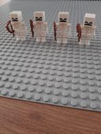 Lego Minecraft lot van skelets, Kinderen en Baby's, Ophalen of Verzenden, Zo goed als nieuw, Losse stenen, Lego