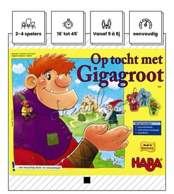 HABA - Op tocht met Gigagroot beschikbaar voor biedingen