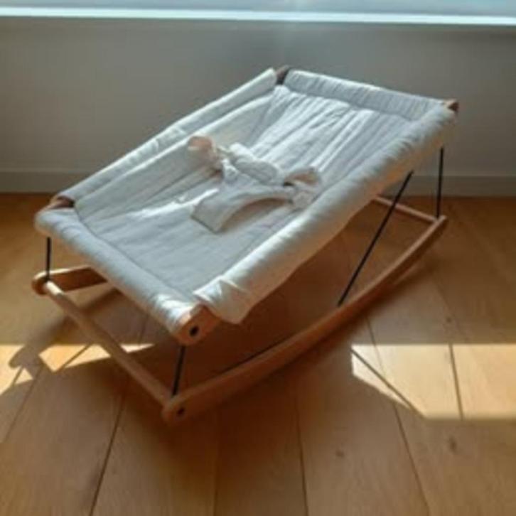 Nobodinoz relax bébé déhoussable, Kinderen en Baby's, Wipstoeltjes, Gebruikt, Schommelstoel, Overige merken, Met gordel(s) of riempje(s)
