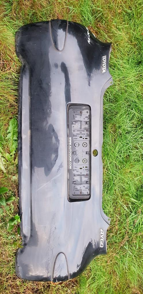 TOYOTA YGO ACHTERBUMPER BJ 2005 TOT 2010, Auto-onderdelen, Carrosserie, Bumper, Achter, Gebruikt, Ophalen of Verzenden