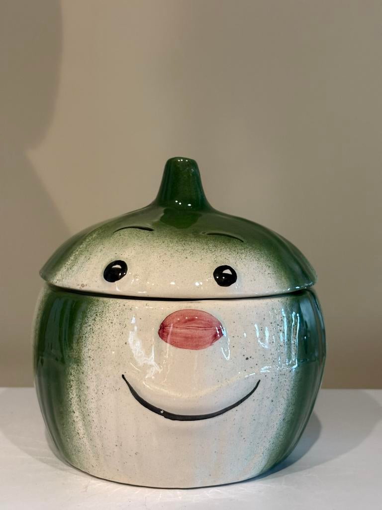 Vintage keramiek ajuin bewaarpot, Ophalen