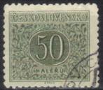 Tsjechoslowakije 1954 - Yvert 82TX - Taxzegel (ST), Timbres & Monnaies, Timbres | Europe | Autre, Affranchi, Envoi, Autres pays