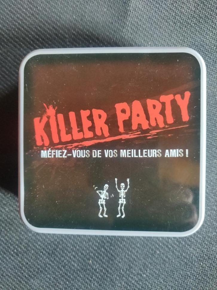 Killer Party (jeu enquête), Hobby en Vrije tijd, Gezelschapsspellen | Overige, Zo goed als nieuw, Vijf spelers of meer, Ophalen of Verzenden