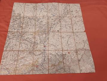 Stoffen 19de eeuwse map Maastricht en omgeving