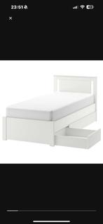 Bed met opbergkast €80, Ophalen, Zo goed als nieuw