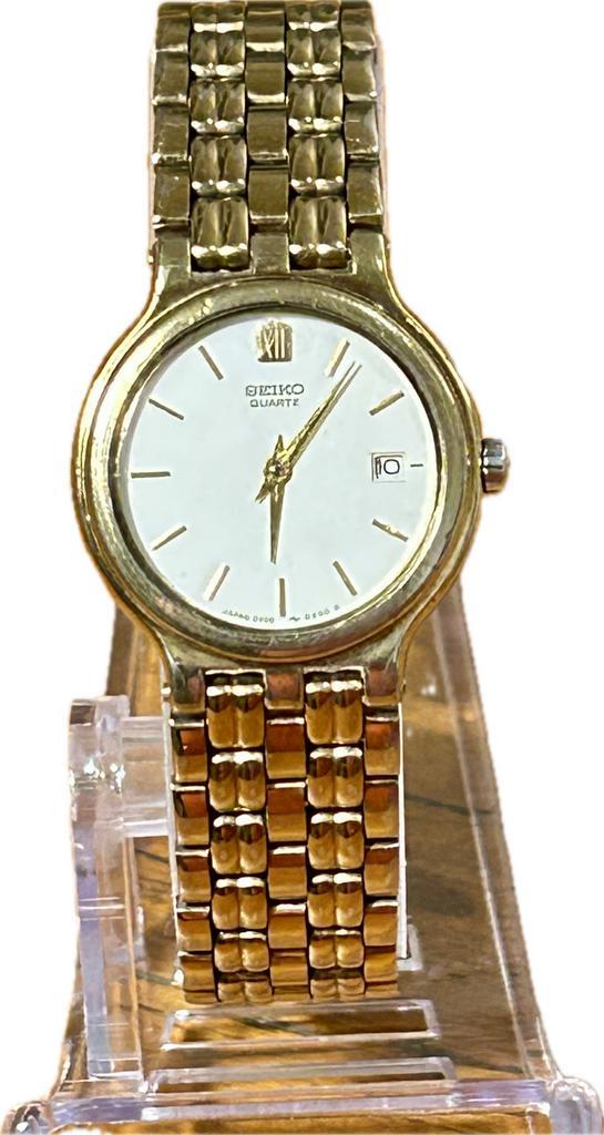 Montrez Seiko femme plaquée or, très bon état., Handtassen en Accessoires, Horloges | Antiek, Polshorloge, Seiko, Goud, Onbekend