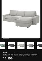 KIVIK 3zitsbank met chaise longue, Huis en Inrichting, Ophalen, 250 tot 300 cm, Hoekzetel, 125 tot 150 cm