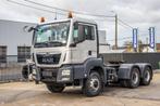 MAN TGS 26.470 6X6H+HYDR, Argent ou Gris, Vitres électriques, 346 kW, TVA déductible