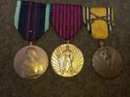 Wo2 lot van 3 medailles, Verzamelen, Ophalen of Verzenden, Lintje, Medaille of Wings