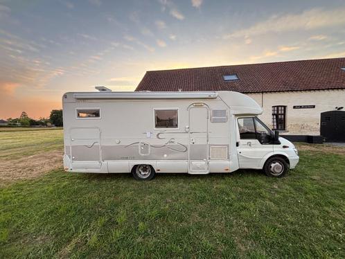 Mobilhome Ford Rimor 2.4TD 645C 2004 89.000km 4 personen, Caravans en Kamperen, Mobilhomes, Particulier, Half-integraal, tot en met 4