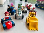 Paw Patrol wagentjes, Kinderen en Baby's, Speelgoed | Actiefiguren, Ophalen, Zo goed als nieuw