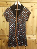 Kort kleedje 70's Terra di Sienna (38), Kleding | Dames, Gedragen, Boven de knie, Ophalen, Maat 38/40 (M)
