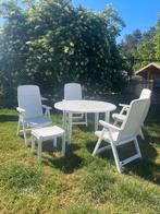 Tuinset, Tuin en Terras, Tuinsets en Loungesets, Ophalen, 4 zitplaatsen, Kunststof, Gebruikt