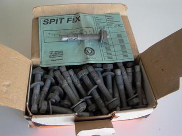 Goujons d'ancrage 10/75 Spit Fix boîte de 50 pièces. beschikbaar voor biedingen