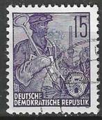 Duitsland DDR 1955 - Yvert 190A - Vijfjarenplan - 15 p. (ST), Postzegels en Munten, Postzegels | Europa | Duitsland, DDR, Verzenden