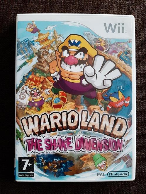 Wii Warioland  - The shake dimension (compleet), Games en Spelcomputers, Games | Nintendo Wii, Zo goed als nieuw, Ophalen of Verzenden