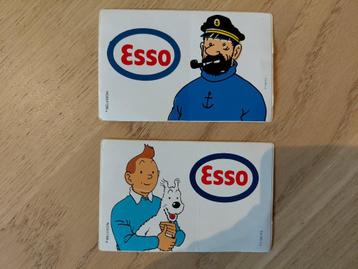 Tintin autocollant - Hergé Esso, Enlèvement ou Envoi, Tintin, Comme neuf