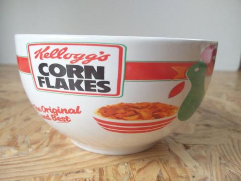 Original Kelloggs Cornflakes ontbijt bowl geschenk idee, Maison & Meubles, Cuisine | Vaisselle, Comme neuf, Récipient(s), Céramique