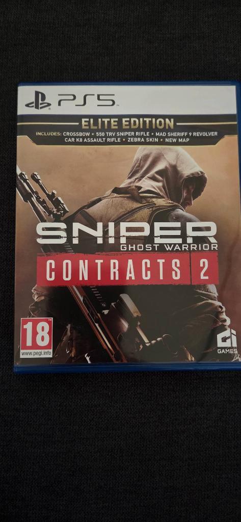 Jeu ps5 sniper contract 2 en excellent état, Games en Spelcomputers, Games | Sony PlayStation 5, Zo goed als nieuw, Ophalen