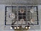Gaskookplaat AEG met krachtige wokbrander (HKB75820NB), Ophalen, Zo goed als nieuw