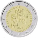 Finland 2024 - 2 euromunt - Democratie - UNC, Ophalen of Verzenden, Finland