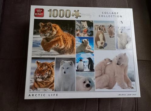 Puzzle King 1000 pièces - Pool life, Hobby & Loisirs créatifs, Sport cérébral & Puzzles, Utilisé, Puzzle, 500 à 1500 pièces, Enlèvement ou Envoi