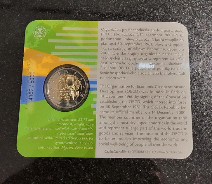 2€ BU Belgique, Italie, Slovaquie., Postzegels en Munten, Munten | Europa | Euromunten, België, Ophalen of Verzenden